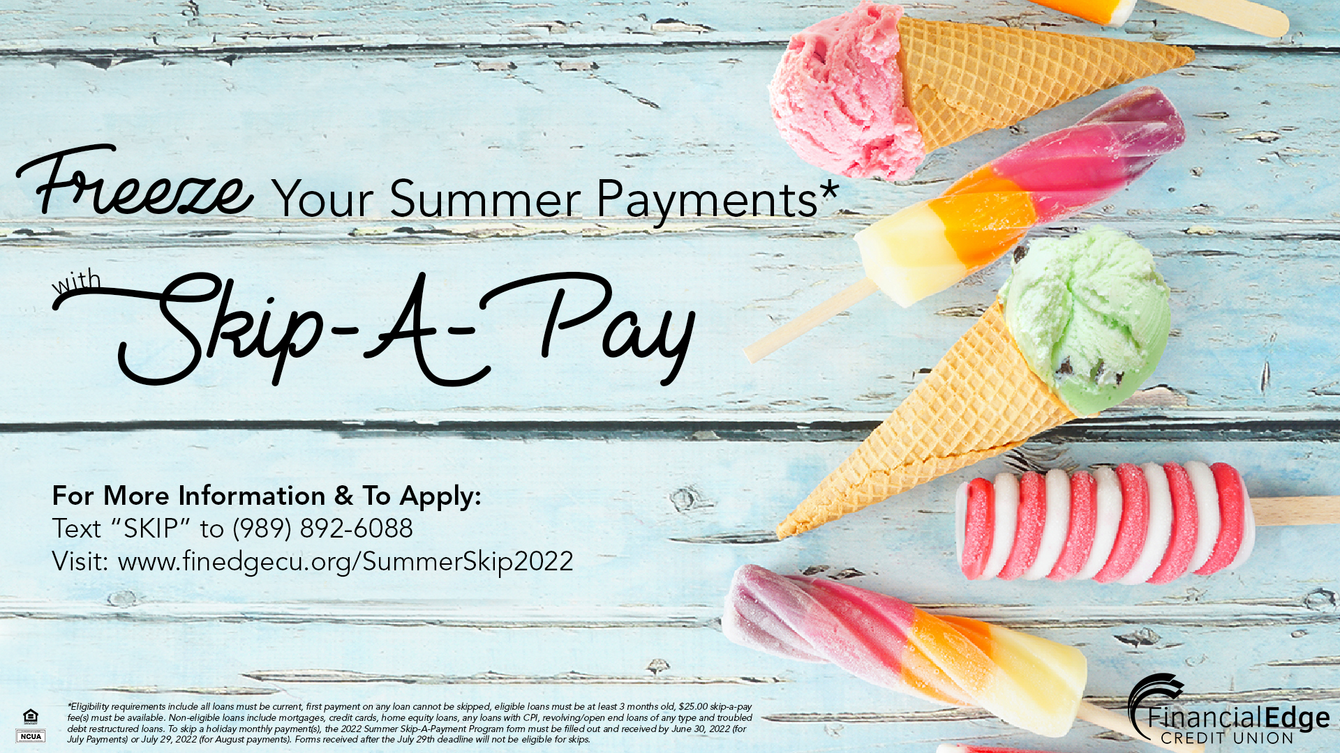 Summer Skip-A-Pay 2022